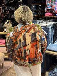 Ponte Jacket Tower Peach