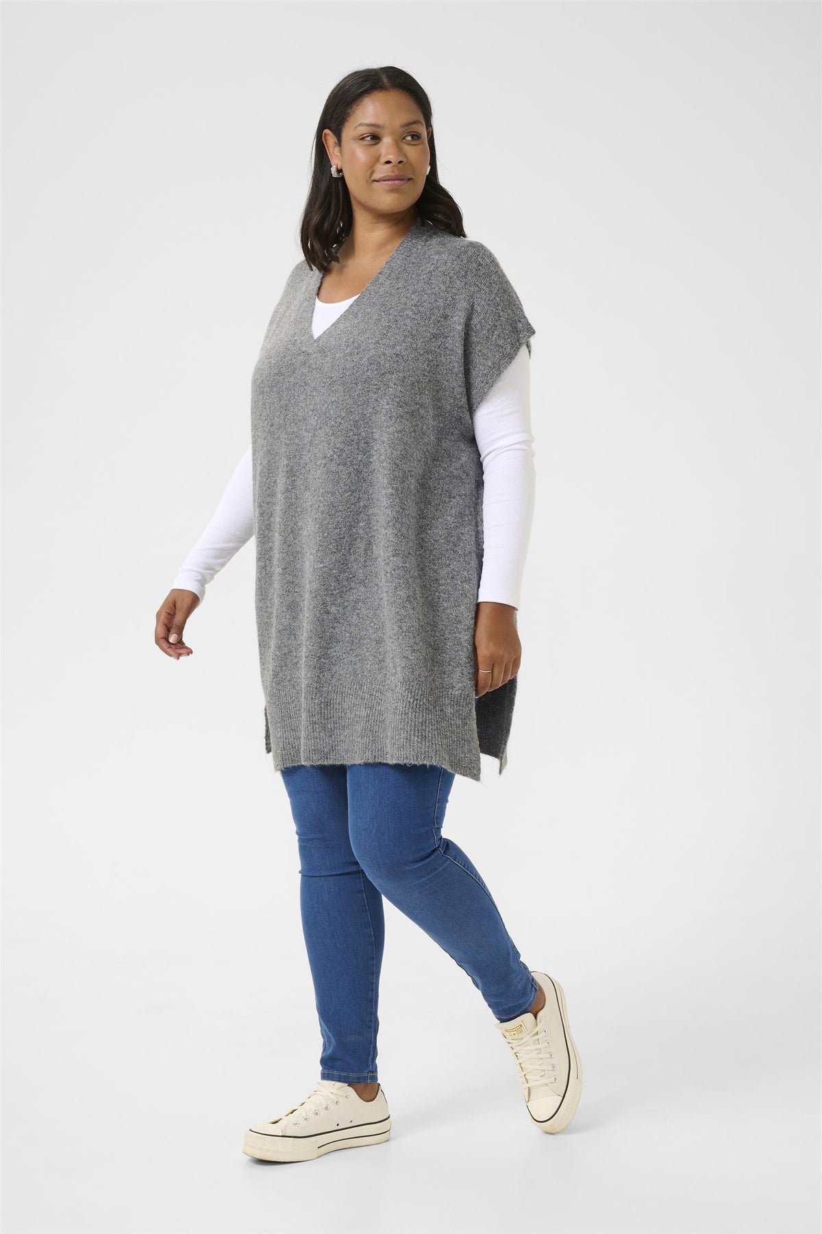 KCannett Knit Poncho