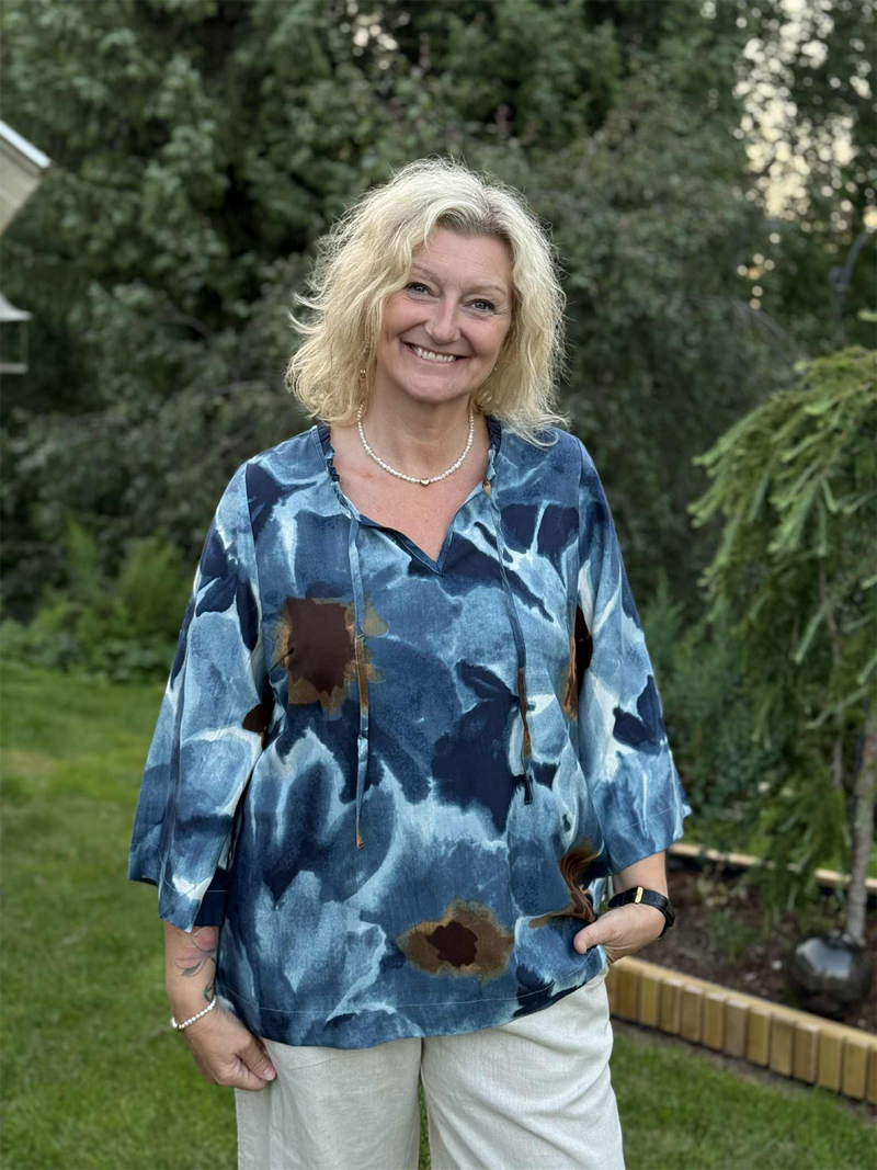 Bluse Peri Palace Blue