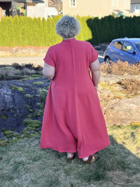 Kjole Angelika Rød