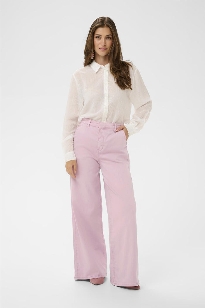 CRVisti Colored Denim Pant Pink Nectar