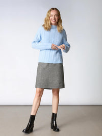 Genser Jasmine Knit - Lys Blå