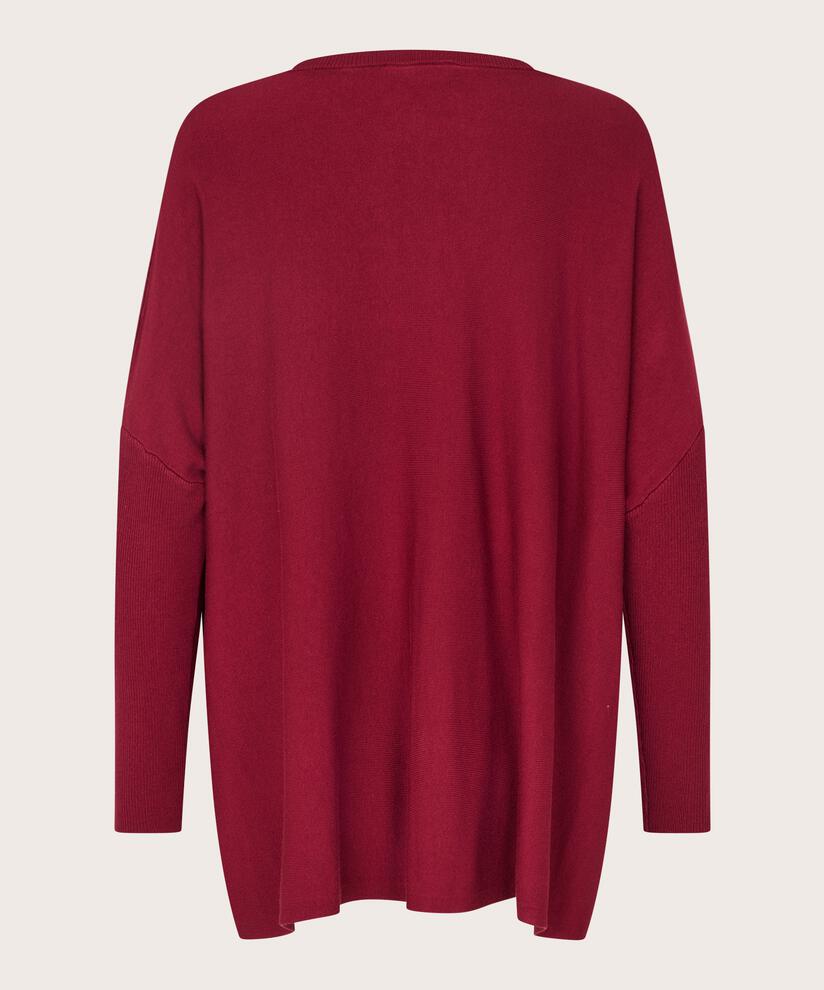 Fanasi Genser Viskose - Tibetan Red