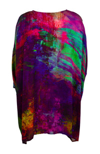 Bluse Sateng Colorful