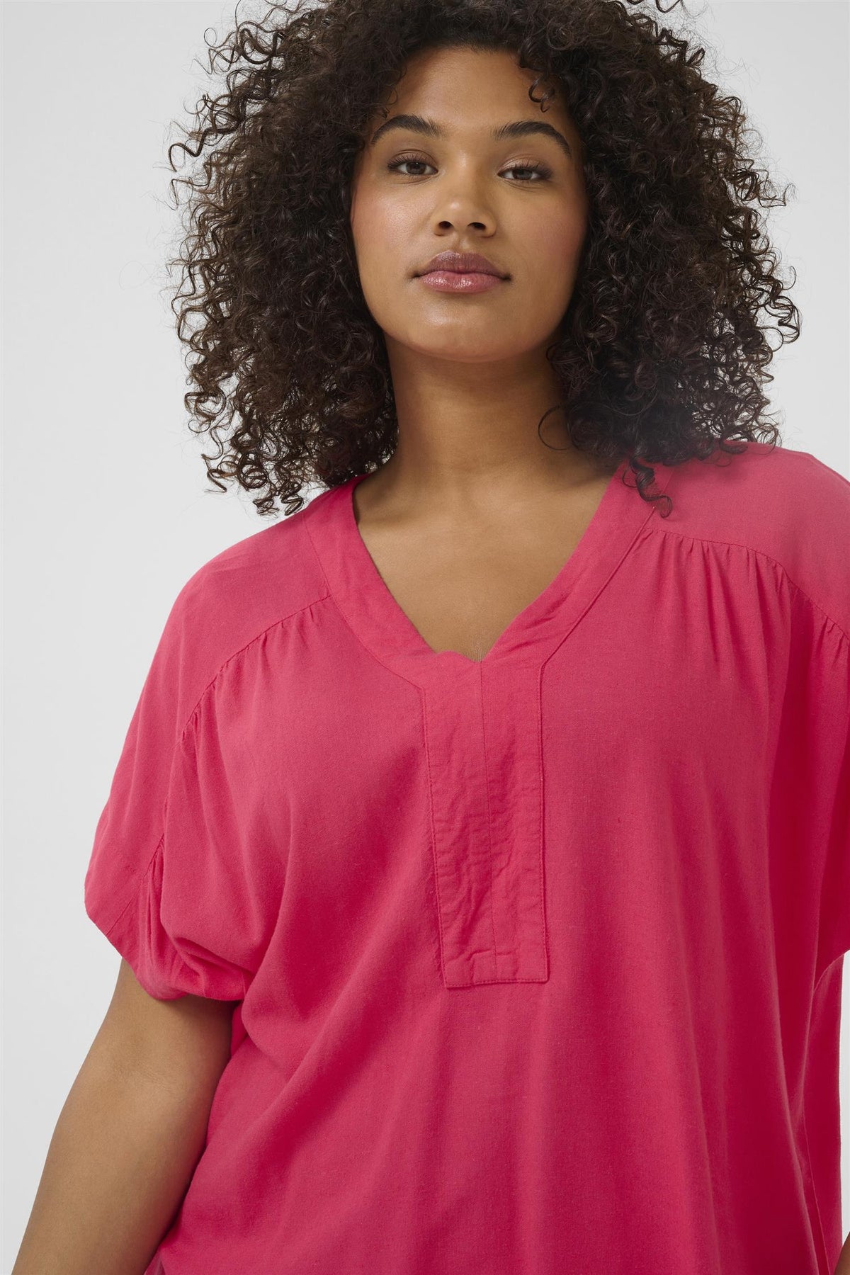 KCmille Wing SL Blouse Rasberry