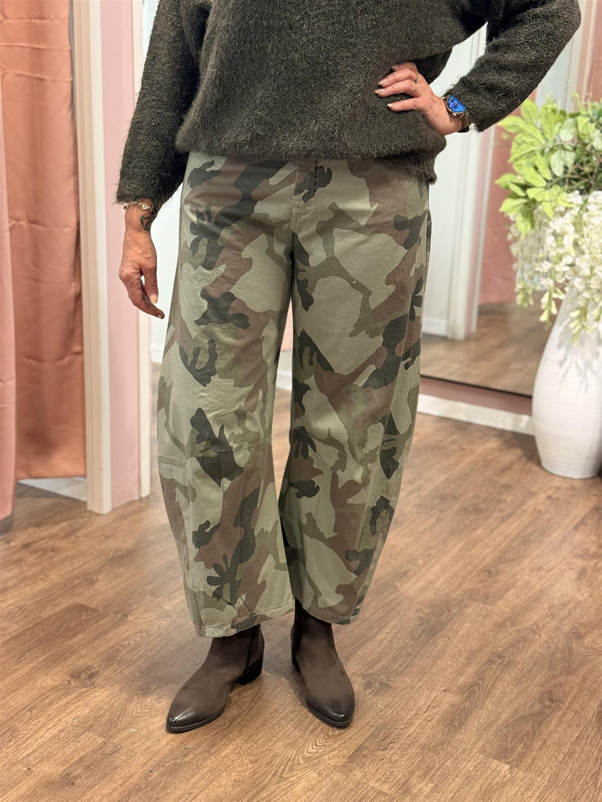 Jeans Green Camo Wild Balo