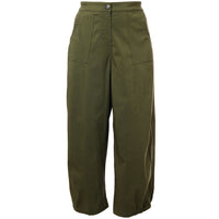 Clara Baggy Pant Oliven