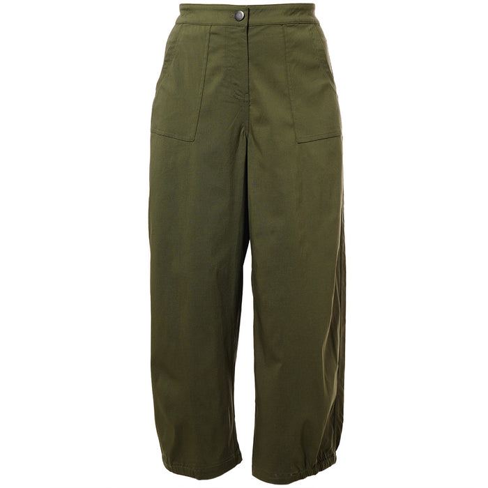 Clara Baggy Pant Oliven
