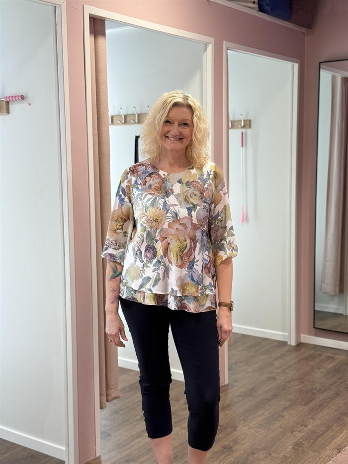 Bluse Selskap Molly Jo Light Blue