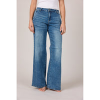 Chino Flare Jeans Light Blue SS26