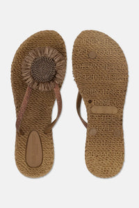 Flip Flop w. Flower Mocca
