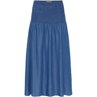 Renate Skirt Blue Tencel