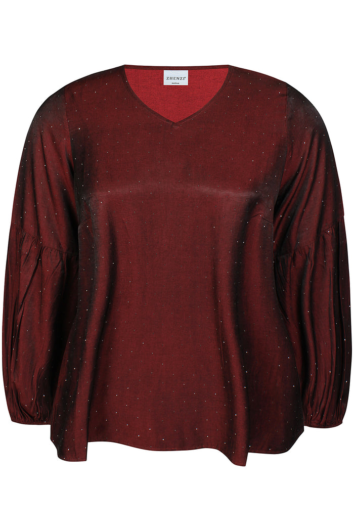Bluse Tica Burgunder