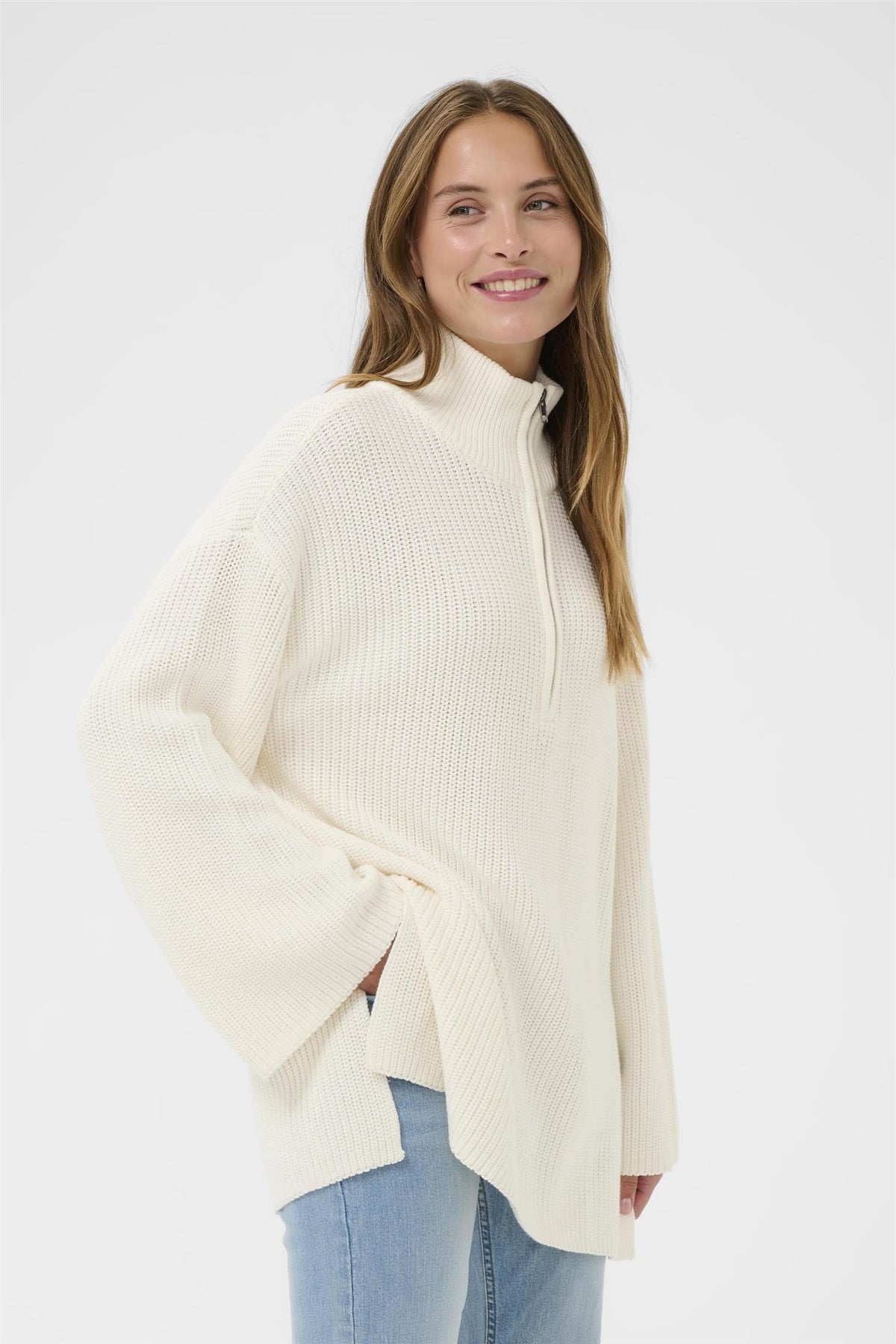 KApietra Knit Pullover Chalk