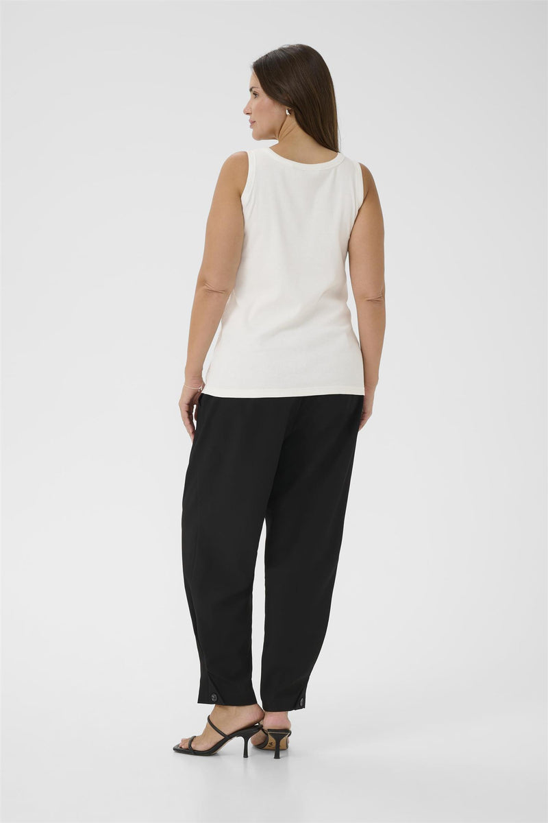 KCcarina Rhinestone Top Chalk