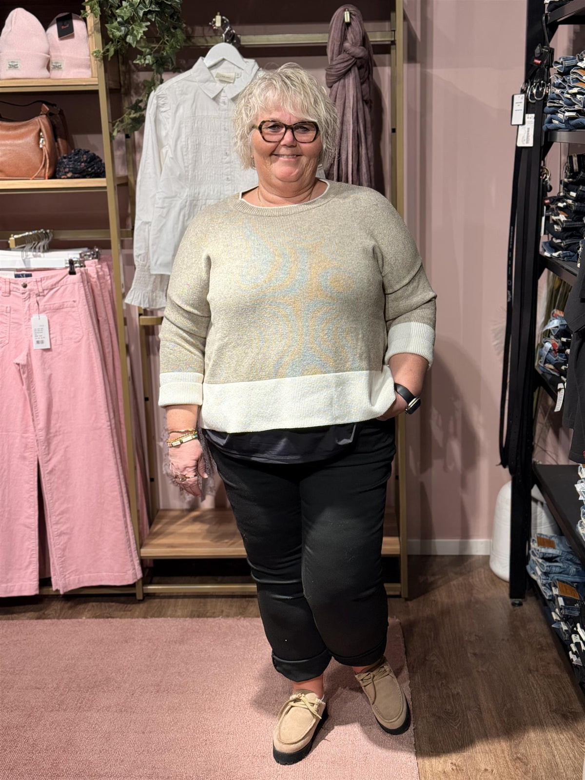 Genser Beige/Creme