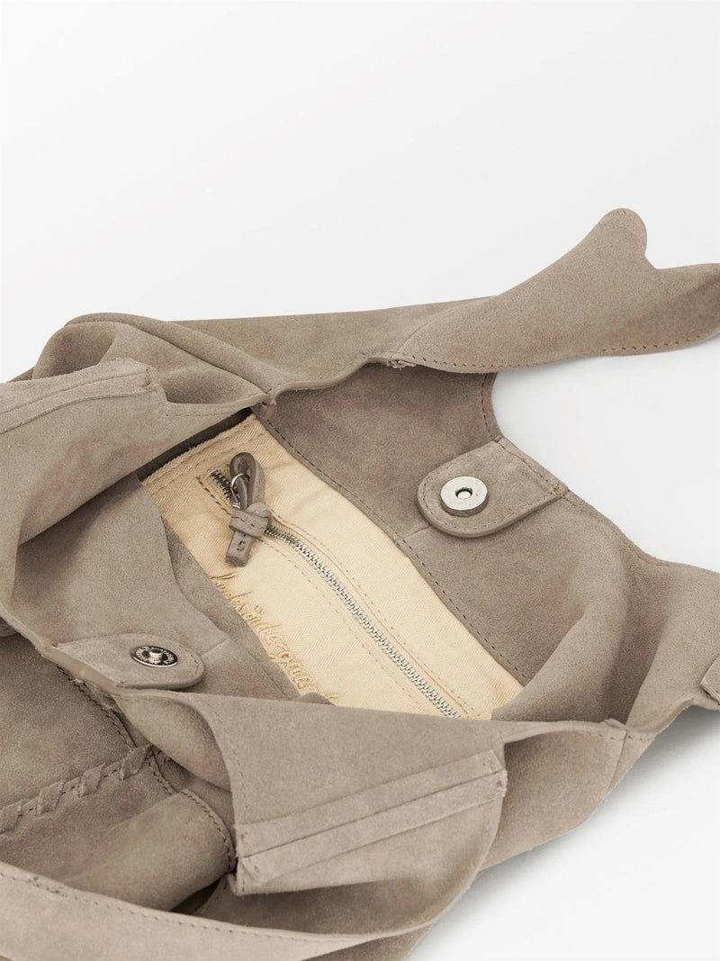 Suede Demi Bag Moral Grey