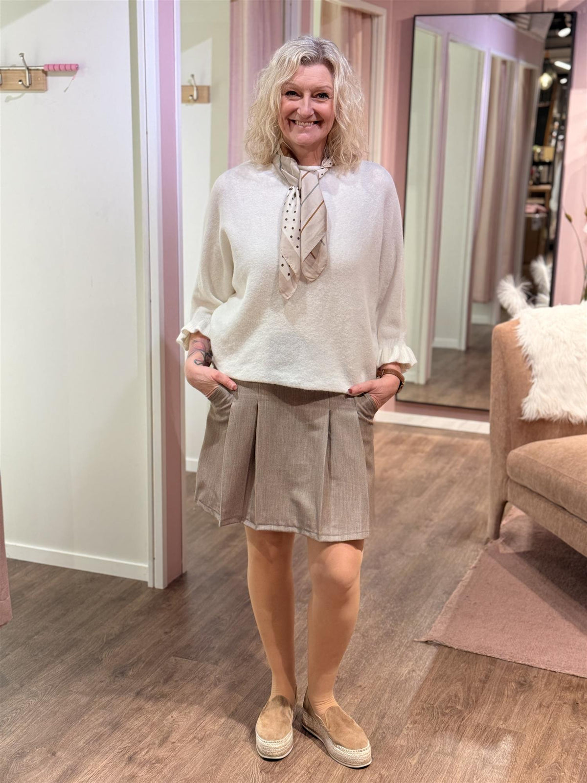 MdcElderflower Knit Naturale