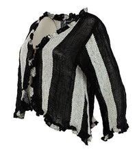Jakke Kort Sort Print