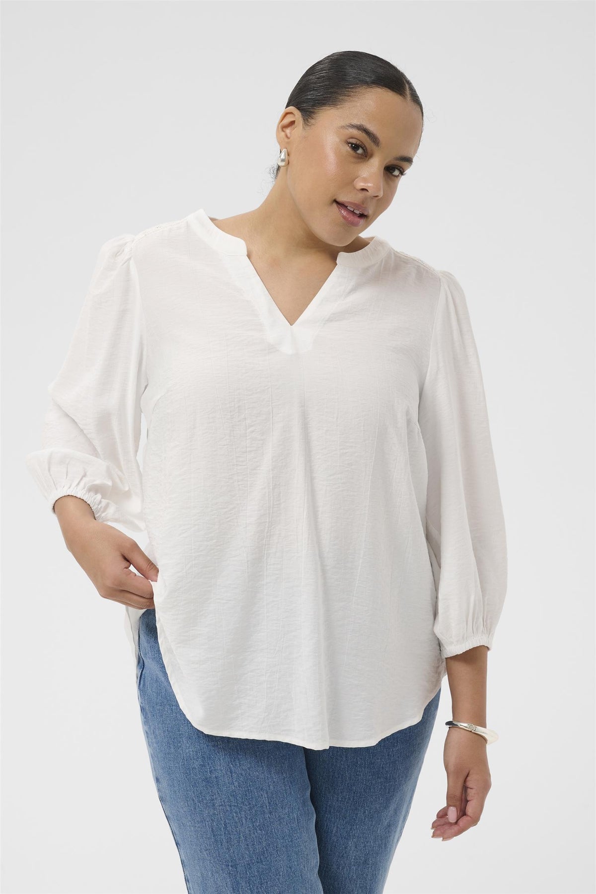 KCalberte Blouse Chalk