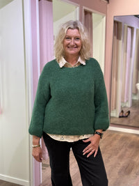 Genser Alpakka Grønn