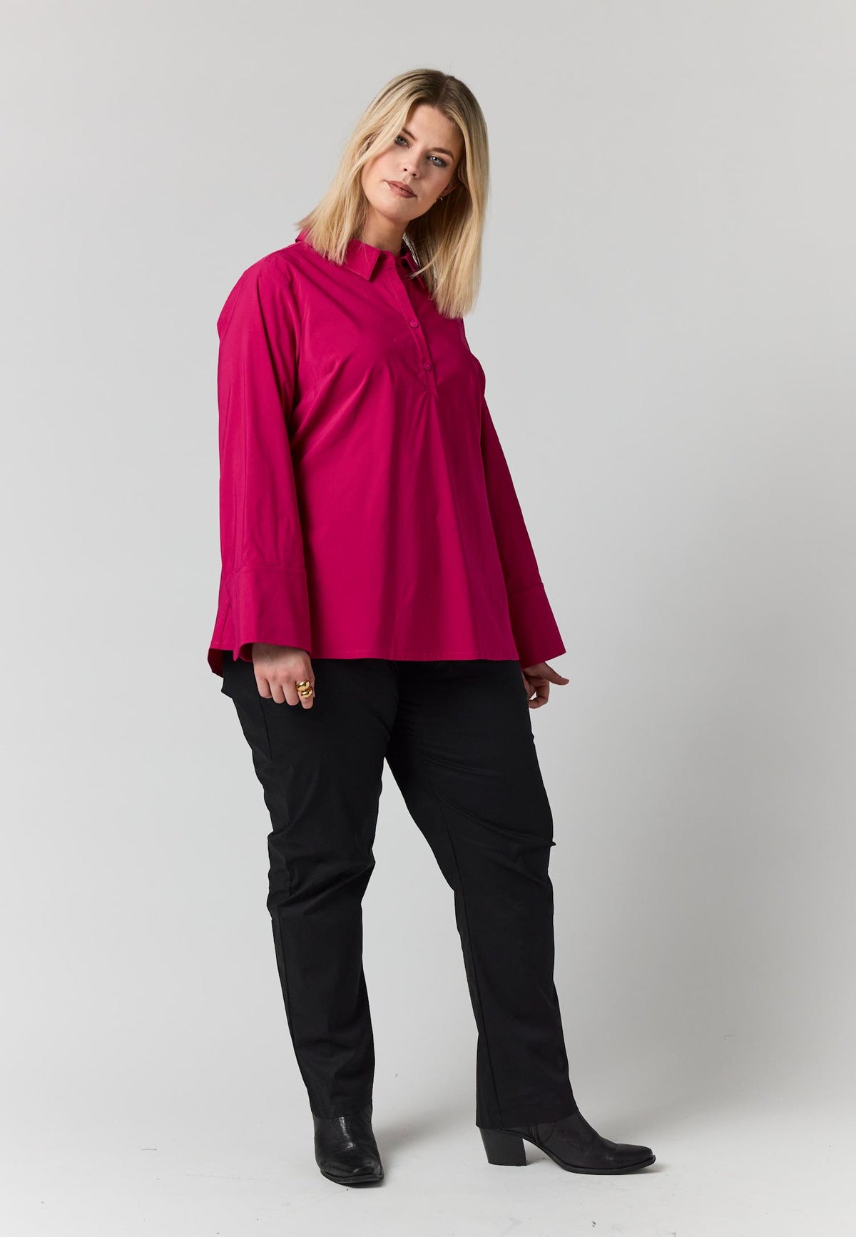 SEnya Shirt - Cerise