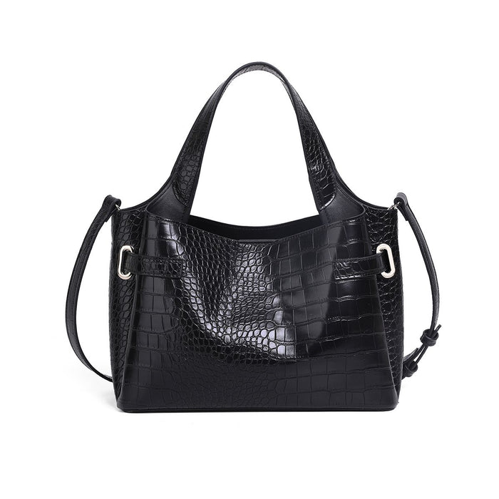 Veske Ginny Shopper Sort Croco