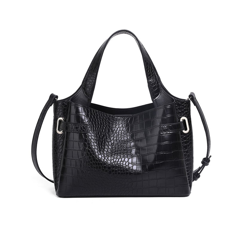 Veske Ginny Shopper Sort Croco
