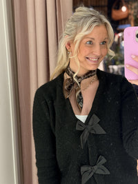 Skjer Lite Silke, Cognac/Paisley/Brun