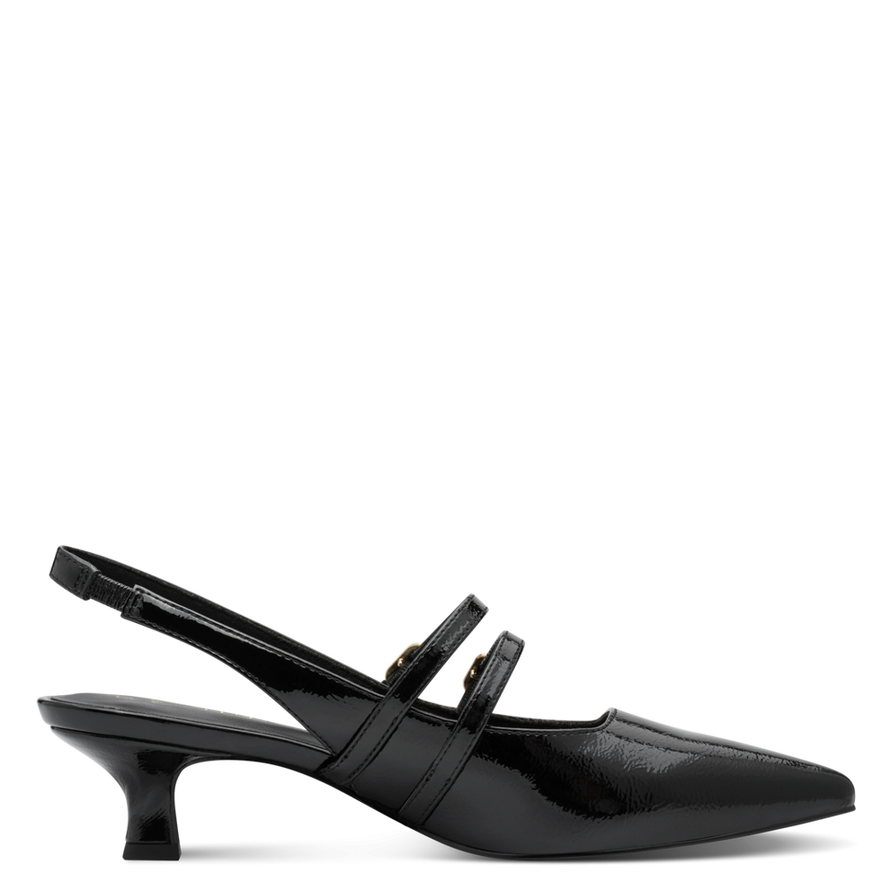 Slinback Pensko Black Patent