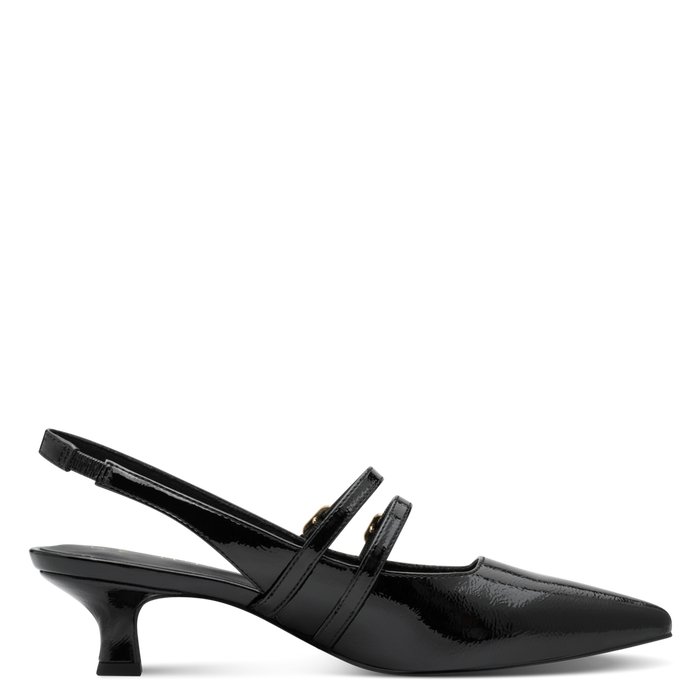 Slinback Pensko Black Patent