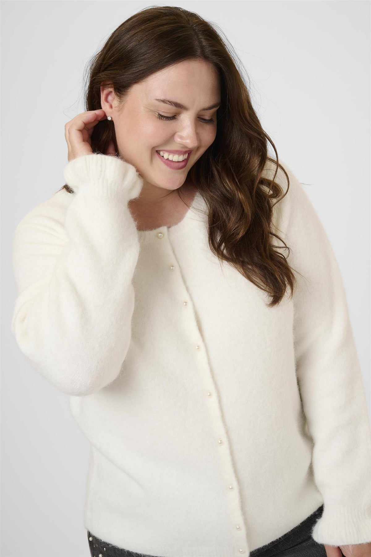 KCcirsten Cardigan Chalk