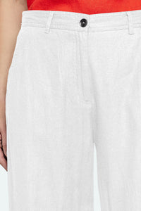 Bukse Lin Offwhite