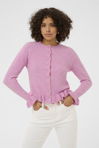 KAemma Frill Cardigan Pink