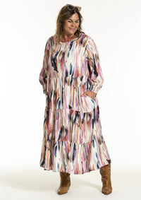 Sussie Long Dress Multi Colour