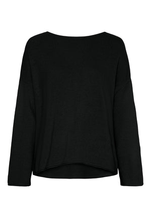 Genser Mira 100% Cashmere - Black