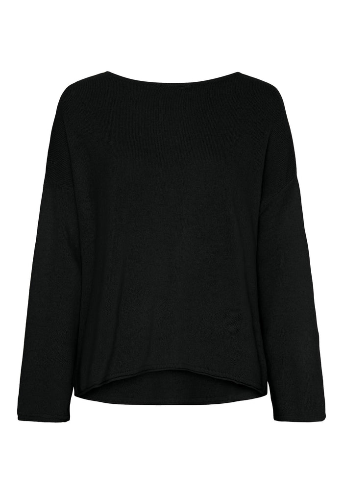 Genser Mira 100% Cashmere - Black