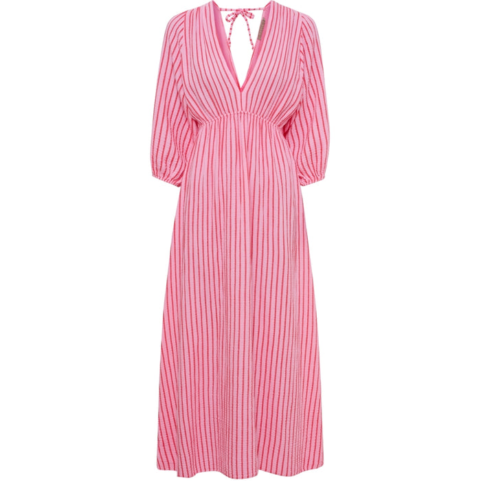 MdcClario Dress - Red/babypink