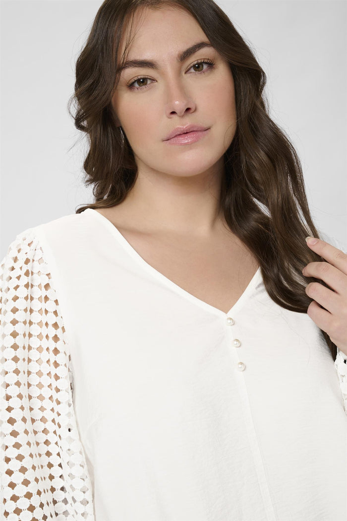 KCtulla Blouse Chalk