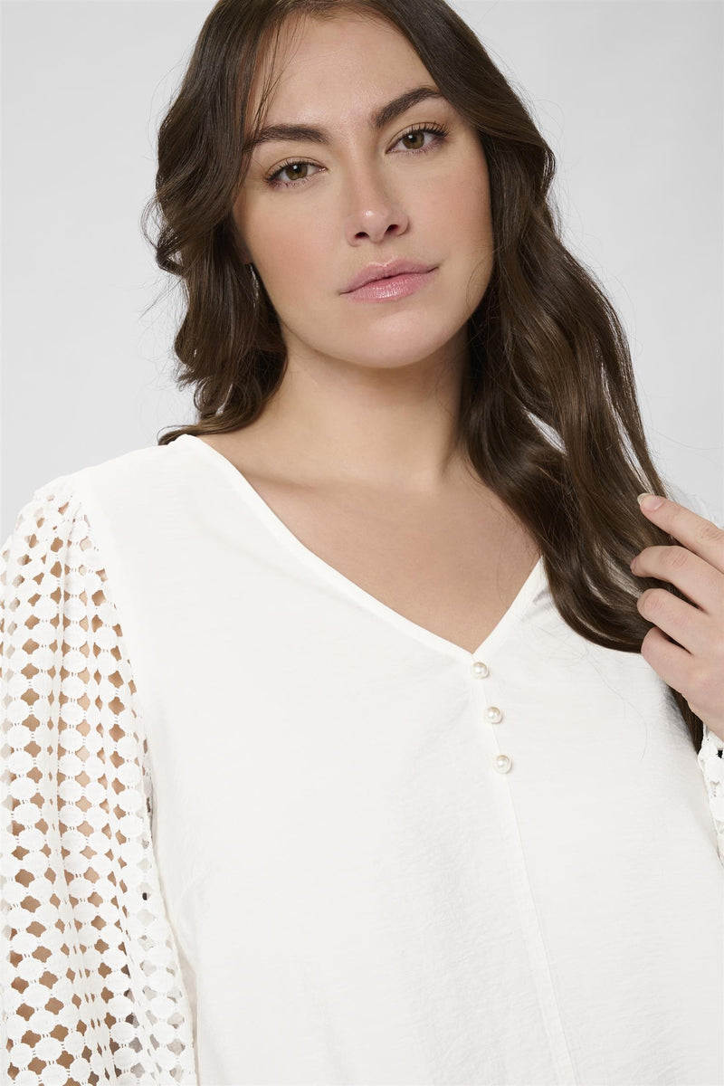 KCtulla Blouse Chalk