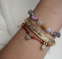 Armbånd, turmalin, Steel G