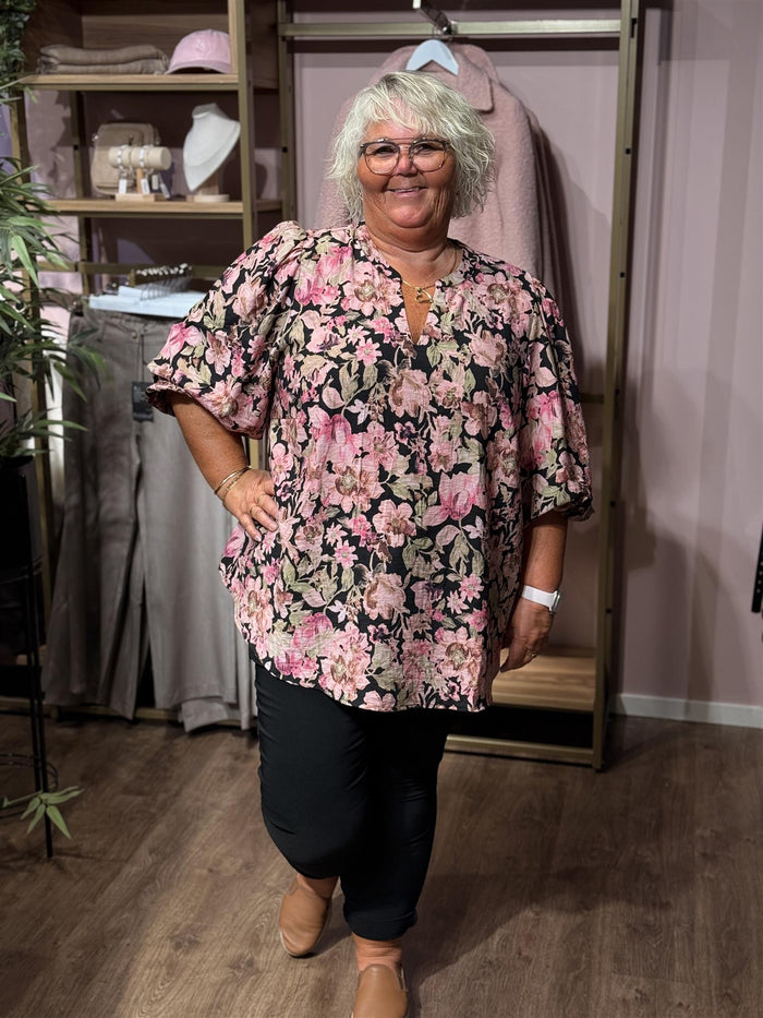 KCsarina Blouse Pink Flower