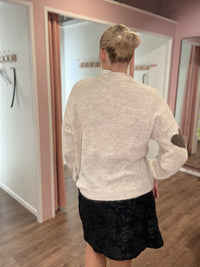 Genser Tiril Beige/ Fango Heart