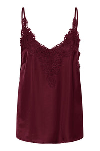 CRAnna Top Chocolate Plum
