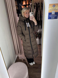 Dunjakke Oliven Normann