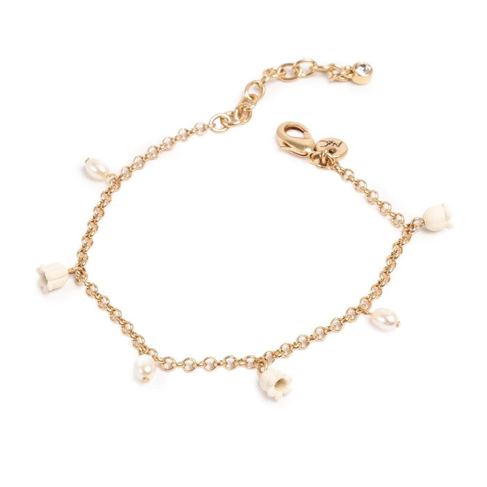 Tynt armbånd, Lilies & Pearls
