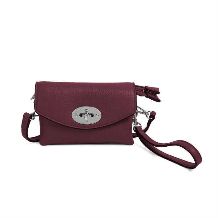 Danielle Mini Clutch Bordeaux
