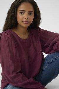 KCviva Blouse Windsor Wine