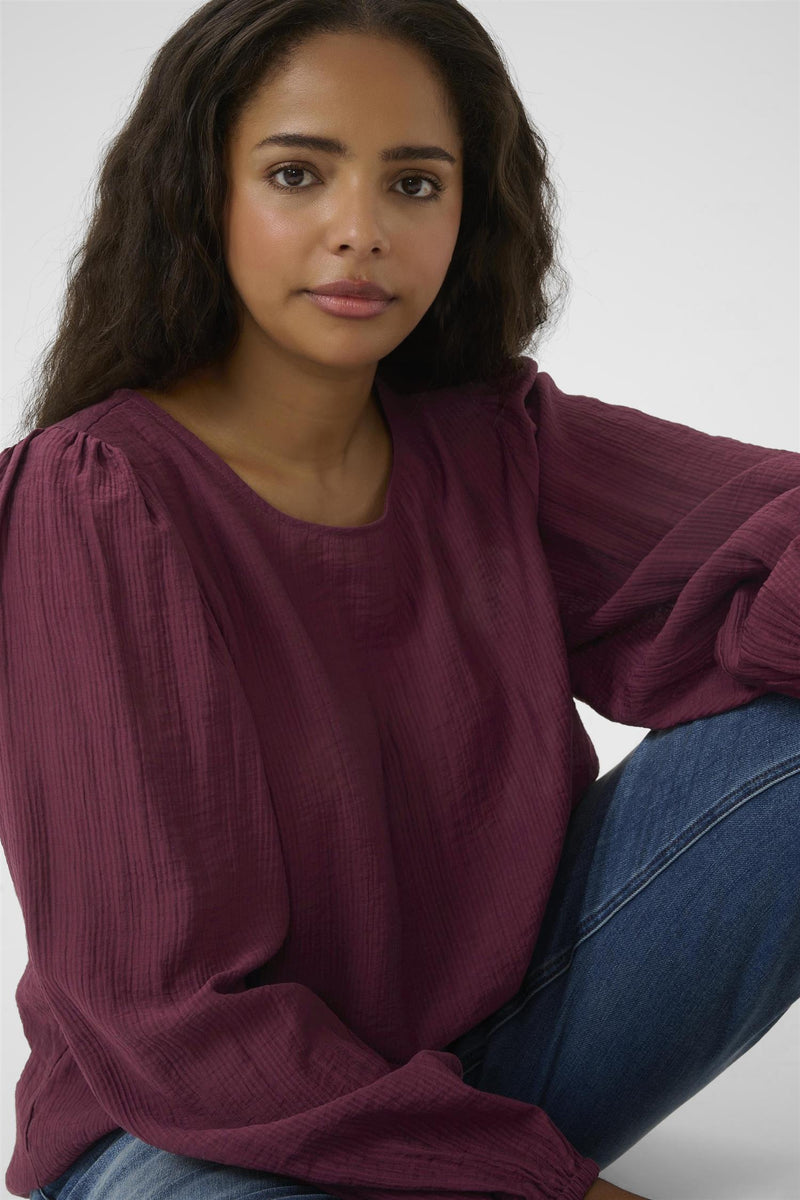 KCviva Blouse Windsor Wine