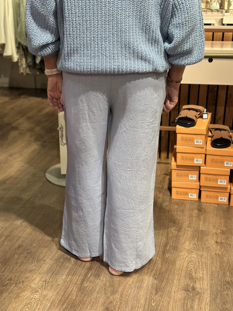 Bukse Rett Blå Vintage